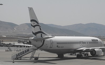 Aegean Airlines A320 Athens
