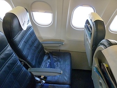 Aegean Airlines economy seat