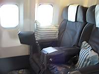 Air New Zealand Boeing 767 business class seats Nov 2007