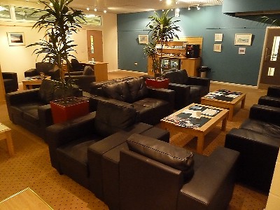 FlyBE Newquay Business Class Lounge Jan 2011