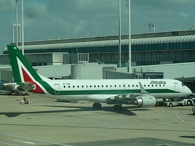 Alitalia Embraer 175 Rome