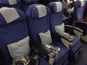 British Airways 747 World Traveller Plus Premium Economy class seat