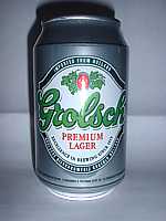 A Picture of a can of Grolsch
