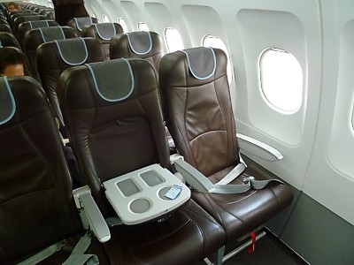 New A320 bmi Business Class seat, June 2011