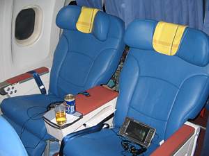 bmi Business special seats for the A320s November 2007