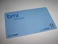 bmi Diamond Blue Card