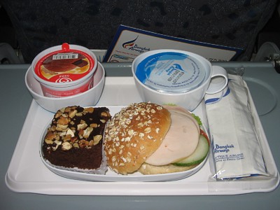 Bangkok Airways Economy Class Food USM-BKK Dec 2007