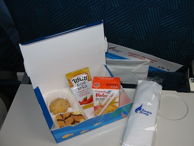 Bangkok Airways Economy Class Food USM-PKT Dec 2007