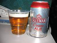 Air Canada Sleeman Beer June 2007