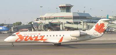 Air Canada CRJ at Toronto