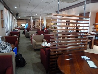 Fiji Airways Business Class lounge Nadi