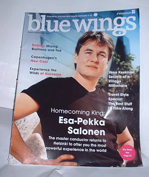 Finnair Blue Wings inflight magazine