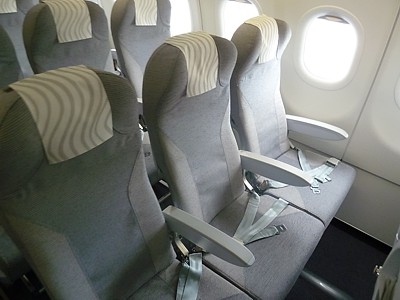 Finnair A320 Business Class Seat