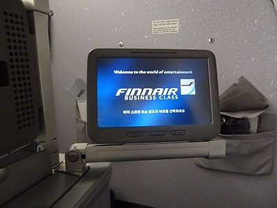 Finnair Seatback TV