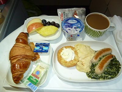 Finnair inflight meals - Sept 2013