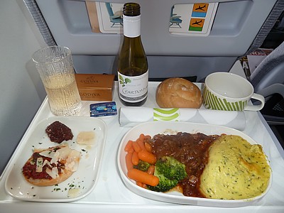 Finnair inflight meals - Sept 2013