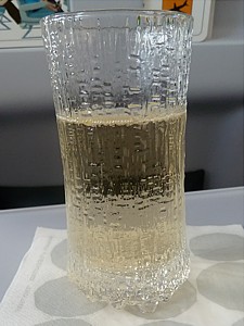 Finnair Business Class Wine Glass
