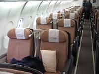 Iberia A340 Business class cabin seat Feb 2007