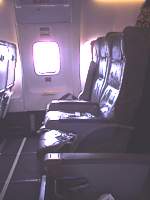 Lufthansa 737 Emergency exit seats LHR Sept 2004