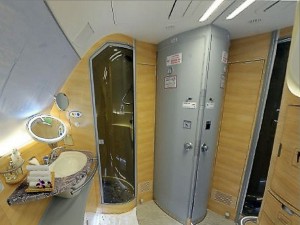 Emirates A380 First Class Shower