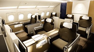 Lufthansa A380 First Class seats