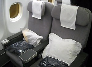Qantas A330-200 domestic business class