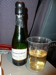 A Picture of Qantas's Sparkling Wine