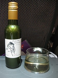 Oakridge Over the Shoulder Chardonnay on Qantas June 2010