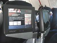 Qantas 747 flip out video screen April 2007