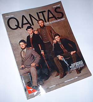 Qantas inflight magazine - The Australian Way