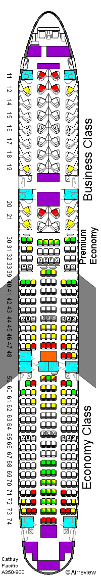 Cathay Pacific Airbus A359 Jet Seating Plan | Brokeasshome.com