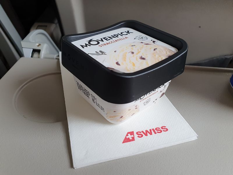 Swiss Air Lines inflight meal shorthaul economy PRG - ZRH June 2019
