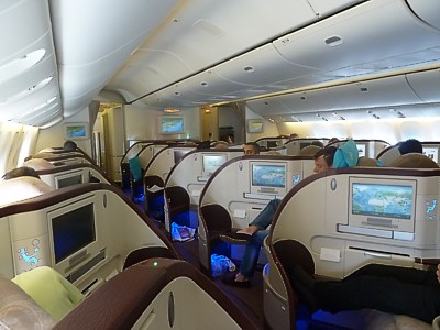 Turkish Airlines Boeing 777 Business Class June 2011