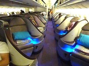 Turkish Airlines Boeing 777 Business Class June 2011