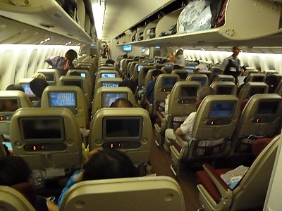 Turkish Airlines Boeing 777 Economy Class June 2011