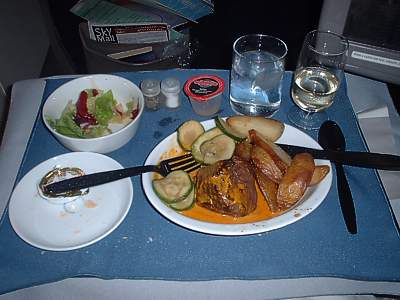 LHR-SFO-Dinner Dec 2003