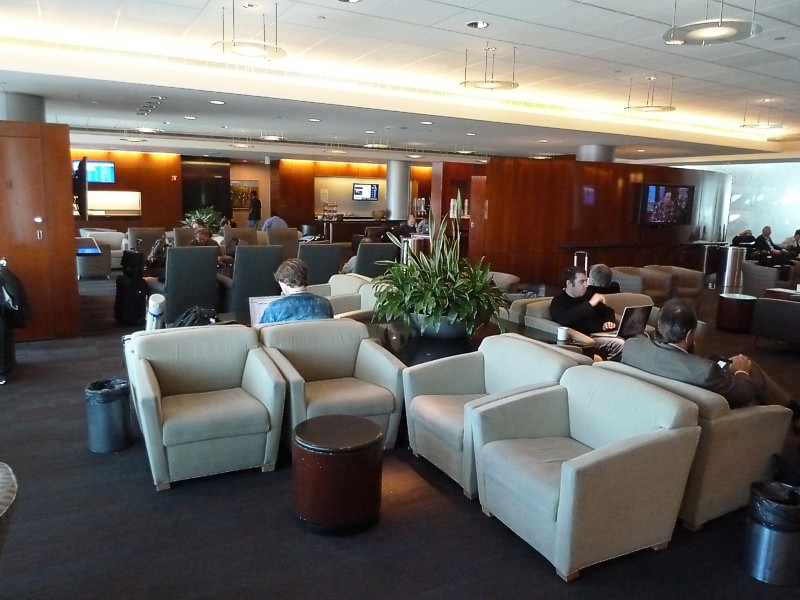 United Airlines Denver West UnitedClub Business Class Lounge. Click here for next image.