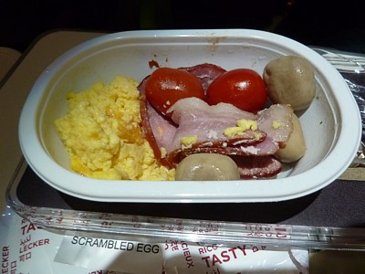 Virgin Atlantic inflight meals - April 2013