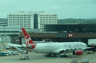 Virgin Atlantic A330 at London Gatwick LGW June 2011