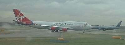 Virgin Atlantic 747 at London Heathrow Nov 2003