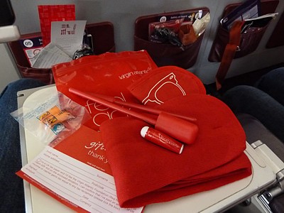 Virgin Atlantic Economy Amenity Kit