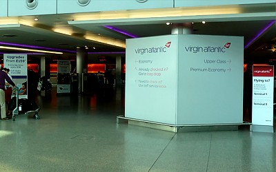 Virgin Atlantic Checkin LHR