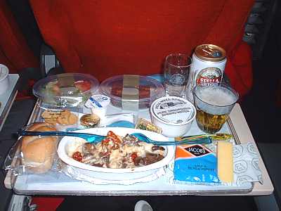 A Picture of Virgin inflight food (LHR-JFK)