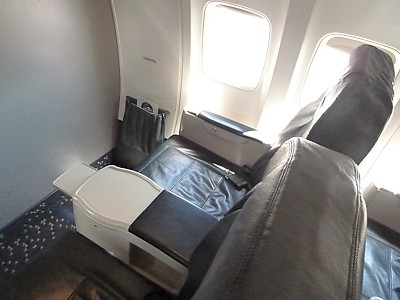 Alaska Airlines First Class seats