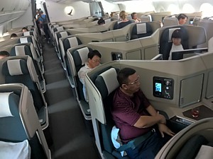 Cathay Pacific A350 seat map - Cathay Pacific Airbus A350-900 seating ...